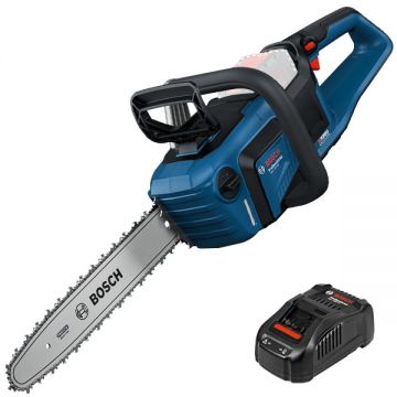 Bosch  GKE 18V-40 + GAL 1880 CV - Drujba fara acumulatori Li-Ion 18 V - Ah 40 cm 12.4 m/s + Incarcator acumulatori