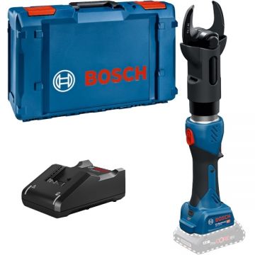 Bosch  GKH 18V-50 + GAL 18V-40 - Scula de taiere hidraulica fara acumulatori Li-Ion 18 V - Ah 50 kN valiza speciala + Incarcator acumulatori