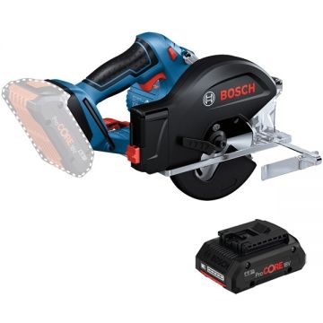 Bosch  GKM 18V-50 + ProCORE - Fierastrau circular 136x20 mm + Acumulator Li-Ion 18 V 4 Ah