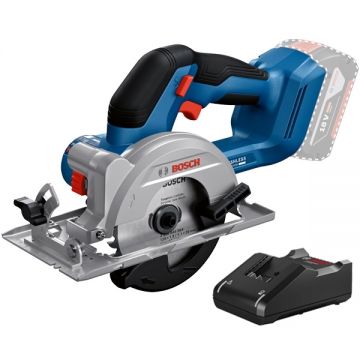Bosch  GKS 18V-51 + GAL 18V-40 - Fierastrau circular fara acumulatori Li-Ion 18 V - Ah 140x20 mm + Incarcator acumulatori