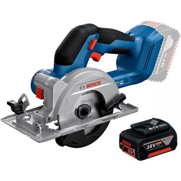 Bosch  GKS 18V-51 + GBA - Fierastrau circular 140x20 mm + Acumulator Li-Ion 18 V 5 Ah