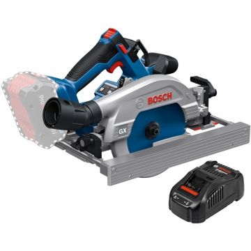 Bosch  GKS 18V-57-2 GX + GAL 1880 CV - Fierastrau circular fara acumulatori Li-Ion 18 V - Ah 165x20 mm + Incarcator acumulatori