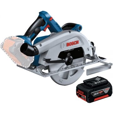 Bosch  GKS 18V-68 + GBA - Fierastrau circular 190x30 mm accesorii + Acumulator Li-Ion 18 V 5 Ah