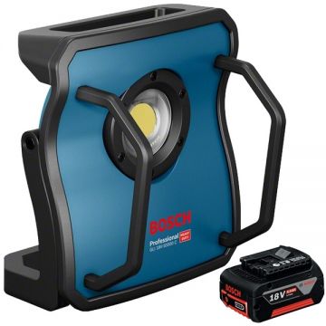 Bosch  GLI 18V-10000 C + GBA - Lampa + Acumulator Li-Ion 18 V 5 Ah