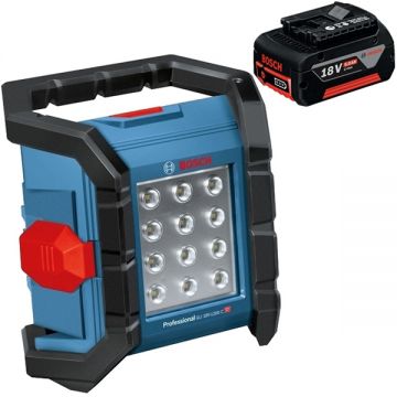 Bosch  GLI 18V-1200 C + GBA - Lampa + Acumulator Li-Ion 18 V 5 Ah