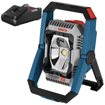 Bosch  GLI 18V-2200 C PRO + GAL 18V-40 - Lampa fara acumulatori Li-Ion 18 V -  Ah + Incarcator acumulatori