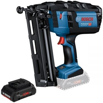 Bosch  GNH 18V-64 M + ProCORE - Pistol de batut cuie cuie pentru lemn + Acumulator Li-Ion 18 V 4 Ah