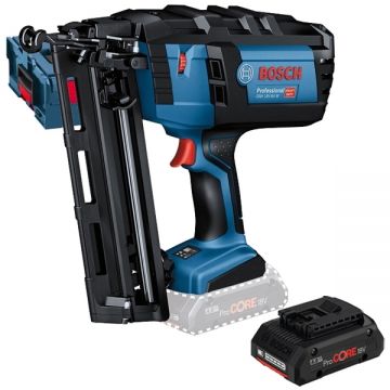 Bosch  GNH 18V-64 M + ProCORE - Pistol de batut cuie valiza speciala + Acumulator Li-Ion 18 V 4 Ah