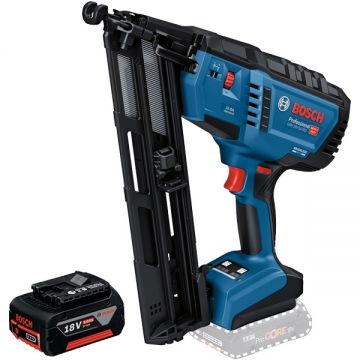 Bosch  GNH 18V-64 MD + GBA - Pistol de batut cuie cuie pentru lemn + Acumulator Li-Ion 18 V 5 Ah