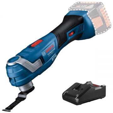 Bosch  GOP 185-LI + GAL 18V-40 - Multicutter fara acumulatori Li-Ion 18 V - Ah + Incarcator acumulatori