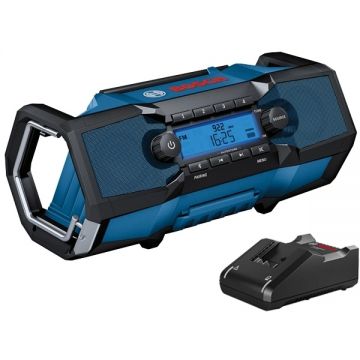 Bosch  GPB 18V-2 C + GAL 18V-40 - Radio fara acumulatori Li-Ion 18 V - Ah + Incarcator acumulatori