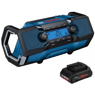 Bosch  GPB 18V-2 C + ProCORE - Radio + Acumulator Li-Ion 18 V 4 Ah