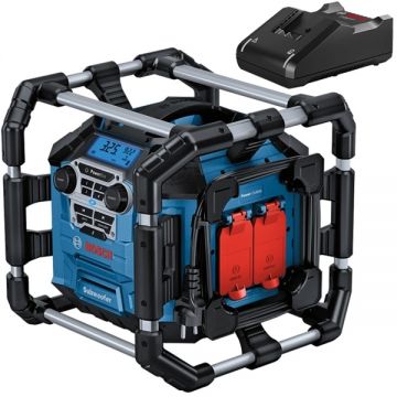 Bosch  GPB 18V-5 C + GAL 18V-40 - Radio cu baterii alcaline fara acumulatori Li-Ion 18 V - Ah + Incarcator acumulatori
