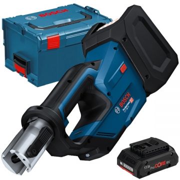 Bosch  GPT 18V-19 + ProCORE - Aparat de presare 19 kN 35-40 mm valiza speciala + Acumulator Li-Ion 18 V 4 Ah