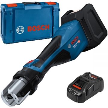 Bosch  GPT 18V-32 + GAL 1880 CV - Aparat de presare fara acumulatori Li-Ion 18 V - Ah 32 kN 54-110 mm valiza speciala + Incarcator acumulatori