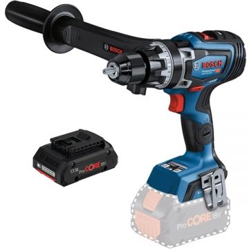 Bosch  GSB 18V-150 C + ProCORE - Masina de gaurit si insurubat cu percutie 150 Nm + Acumulator Li-Ion 18 V 4 Ah