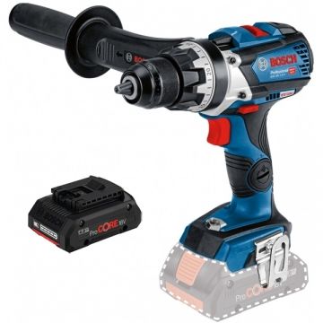 Bosch  GSR 18V-110 C + ProCORE - Masina de gaurit si insurubat 110 Nm + Acumulator Li-Ion 18 V 4 Ah