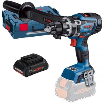Bosch  GSR 18V-150 C + ProCORE - Masina de gaurit si insurubat 150 Nm valiza speciala + Acumulator Li-Ion 18 V 4 Ah
