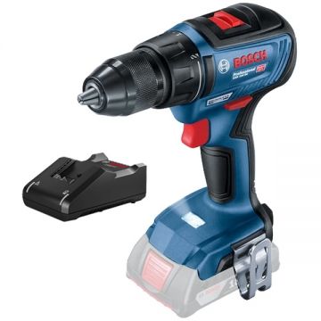 Bosch  GSR 18V-50 + GAL 18V-40 - Masina de gaurit si insurubat fara acumulatori Li-Ion 18 V - Ah 50 Nm + Incarcator acumulatori