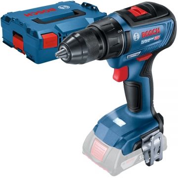 Bosch  GSR 18V-50 + L-BOXX 136 - Masina de gaurit si insurubat fara acumulatori si incarcator Li-Ion 18 V - Ah 50 Nm + Valiza 442x357x151 mm
