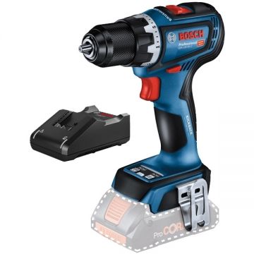 Bosch  GSR 18V-90 C + GAL 18V-40 - Masina de gaurit si insurubat fara acumulatori Li-Ion 18 V - Ah 64 Nm motor fara perii + Incarcator acumulatori