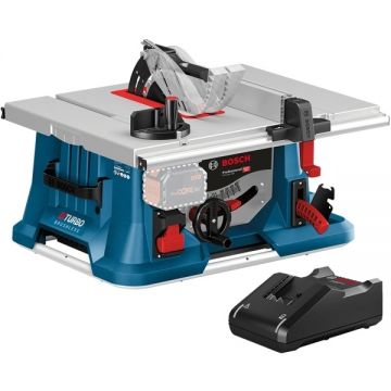 Bosch  GTS 18V-216 + GAL 18V-40 - Fierastrau circular de masa fara acumulatori Li-Ion 18 V - Ah 216x30 mm + Incarcator acumulatori