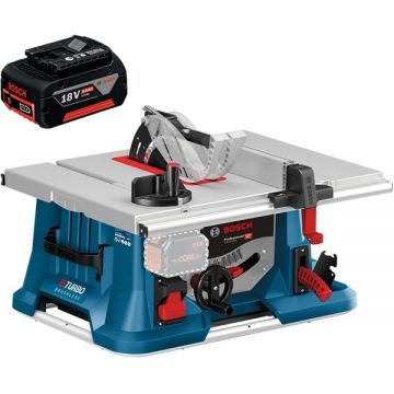 Bosch  GTS 18V-216 + GBA - Fierastrau circular de masa 216x30 mm + Acumulator Li-Ion 18 V 5 Ah