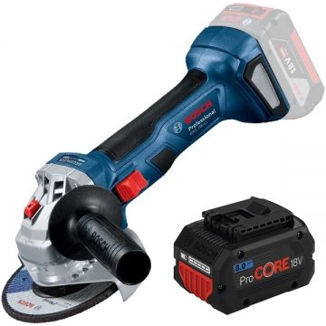 Bosch  GWS 180-LI + ProCORE - Polizor unghiular 125 mm + Acumulator Li-Ion 18 V 8 Ah