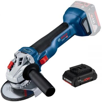Bosch  GWS 18V-10 + ProCORE - Polizor unghiular 115 mm + Acumulator Li-Ion 18 V 4 Ah
