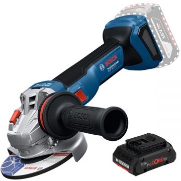 Bosch  GWS 18V-11 S + ProCORE - Polizor unghiular 125 mm + Acumulator Li-Ion 18 V 4 Ah