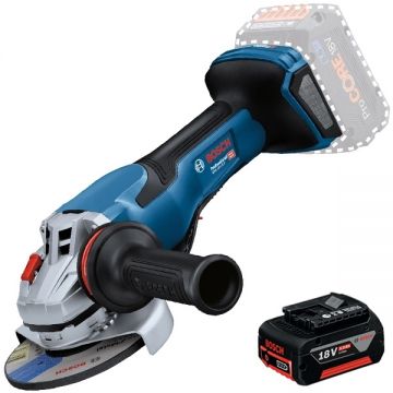 Bosch  GWS 18V-15 P + GBA - Polizor unghiular 125 mm + Acumulator Li-Ion 18 V 5 Ah