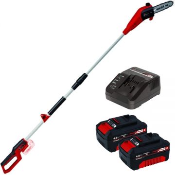 Einhell  GC-LC 18/20 Li T PXC + Twinpack + 4514095 - Drujba 20 cm 5.5 m/s + Set 2 acumulatori si incarcator Li-Ion 18 V 4 Ah
