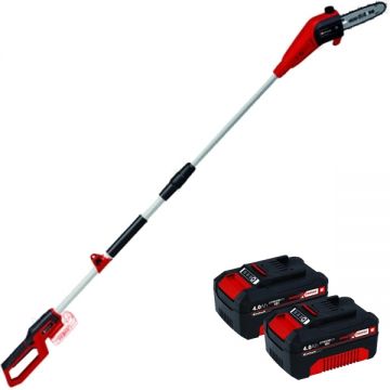 Einhell  GC-LC 18/20 Li T PXC + Twinpack - Drujba 20 cm 5.5 m/s + Set 2 acumulatori Li-Ion 18 V 4 Ah
