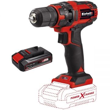 Einhell  TC-CD 18/35 Li PXC  - Masina de gaurit si insurubat 35 Nm + Acumulator Li-Ion 18 V 2.5 Ah