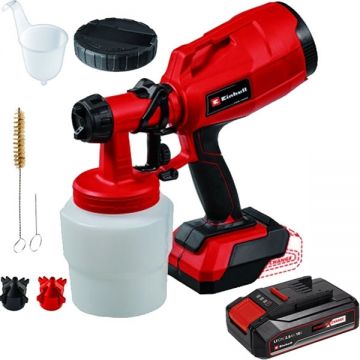 Einhell  TC-SY 18/60 Li PXC- Pistol de vopsit 0.8 l 600 g/min + Acumulator Li-Ion 18 V 2.5 Ah