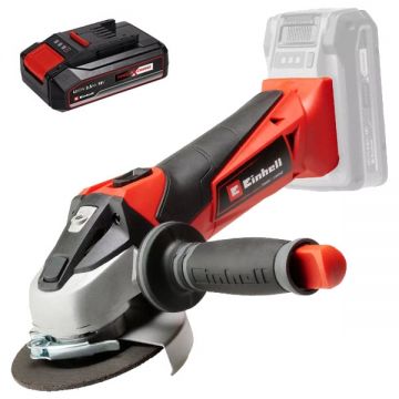 Einhell  TE-AG 18/115 Li PXC - Polizor unghiular 115 mm + Acumulator Li-Ion 18 V 2.5 Ah