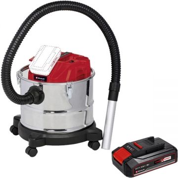Einhell  TE-AV 18/15 Li C PXC- Aspirator pentru cenusa 100 mbar + Acumulator Li-Ion 18 V 2.5 Ah