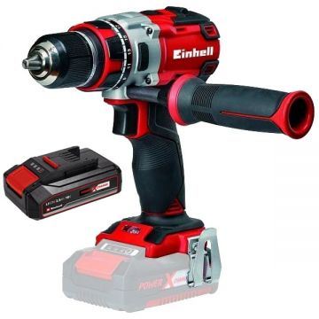 Einhell  TE-CD 18 Li PXC - Masina de gaurit si insurubat 60 Nm + Acumulator Li-Ion 18 V 2.5 Ah