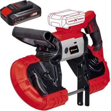 Einhell  TE-MB 18/127 Li PXC - Fierastrau cu banda 13x1141 mm + Acumulator Li-Ion 18 V 2.5 Ah