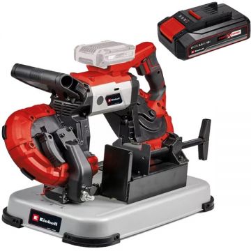 Einhell  TE-MB 18/127 U Li PXC - Fierastrau cu banda 1141x13x0.65 mm + Acumulator Li-Ion 18 V 2.5 Ah