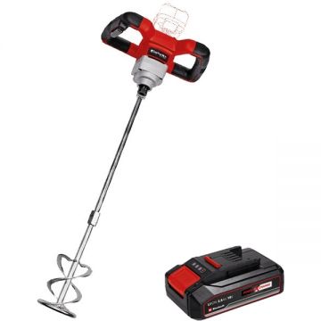 Einhell  TE-MX 18 Li PXC - Masina de amestecat 100 mm + Acumulator Li-Ion 18 V 2.5 Ah