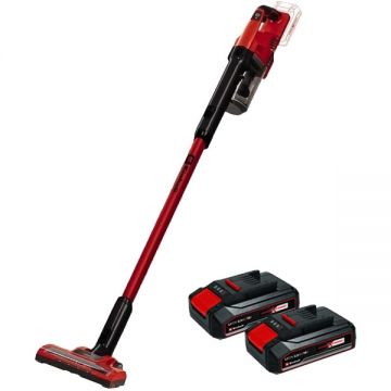 Einhell  TE-SV 18 Li PXC + Twinpack CB - Aspirator 100 mbar + Set 2 acumulatori Li-Ion 18 V 2.5 Ah
