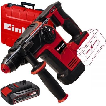 Einhell  TP-HD 18/26 Li BL PXC - Rotopercutor SDS-Plus 2.6 J valiza plastic + Acumulator Li-Ion 18 V 2.5 Ah