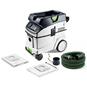 Festool  CLEANTEC CTM 36 EI AC-PLANEX - Aspirator umed-uscat 2400 W 240 mbar 36 l priza scule electrice