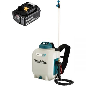 Makita  DUS108Z + BL1830B - Pulverizator 5 bar 10 l + Acumulator Li-Ion 18 V 3 Ah