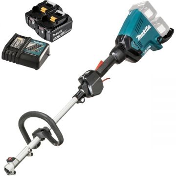 Makita  DUX60Z + 2 x BL1830B + DC18RC - Masina multifunctionala + Set 2 acumulatori si incarcator Li-Ion 18 V 3 Ah