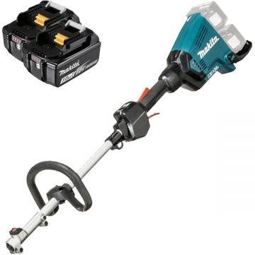 Makita  DUX60Z + 2 x BL1830B - Masina multifunctionala + Set 2 acumulatori Li-Ion 18 V 3 Ah