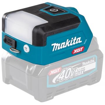 Makita  ML011G XGT - Lampa fara acumulatori si incarcator Li-Ion 40 V -  Ah