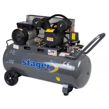 Stager  HM-V-0.25-100L - Compresor cu ulei 2200 W 100 l 250 l/min 8 bar