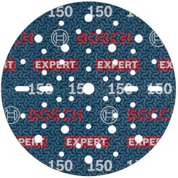Bosch  EXPERT O780 - Set foi abrazive rotunde 150 mm granulatie 150 49 gauri 6 bucati